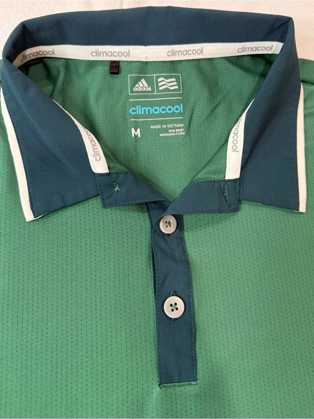 adidas Climacool Polo men’s M 3 Pack - Green, Light Gray, Navy Blue
